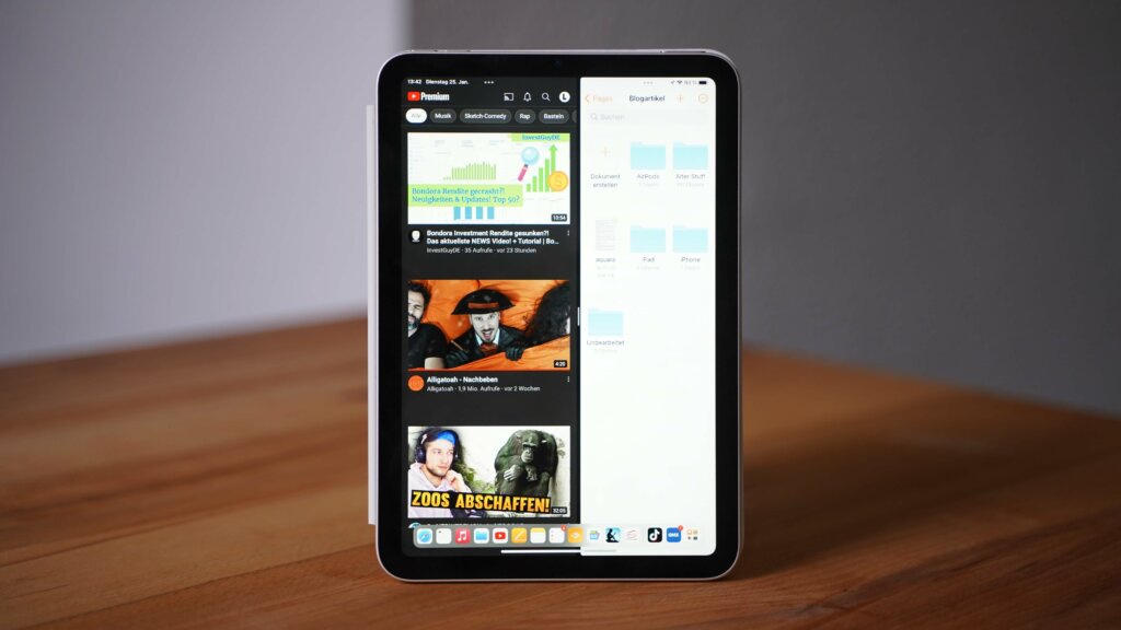 iPad mini 2021 Hochkant