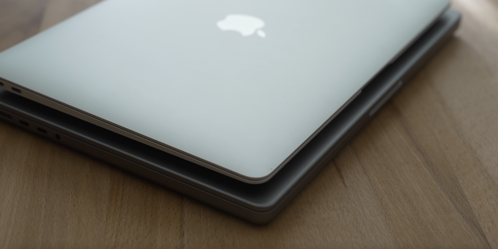 MacBook Air auf MacBook Pro 14"