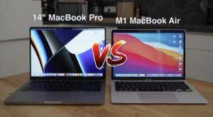14" MacBook Pro vs M1 MacBook Air
