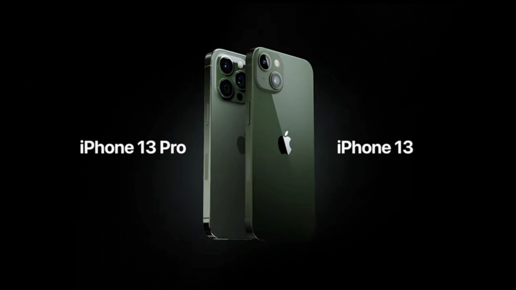 iPhone 13 und 13 Pro in grün