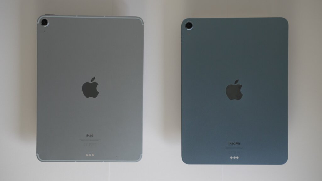 iPad Air 4 neben iPad Air 5