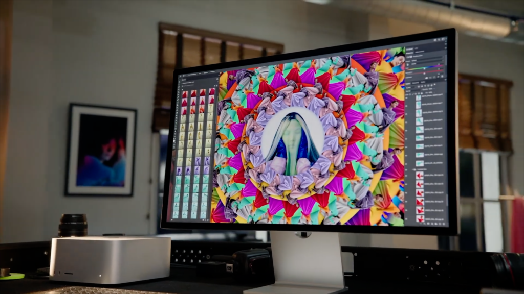 Apple Studio Monitor im Alltag