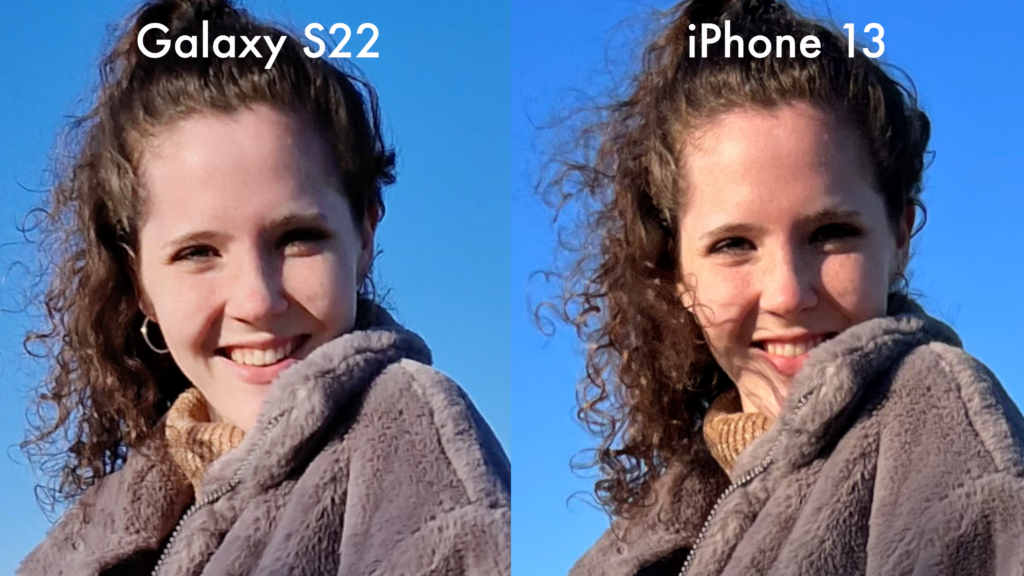 iPhone 13 vs Galaxy S22