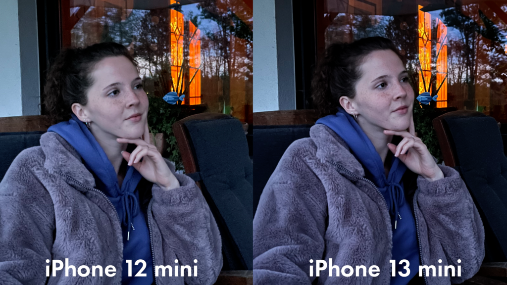 Foto-Vergleich zwischen iPhone 12 mini und iPhone 13 mini