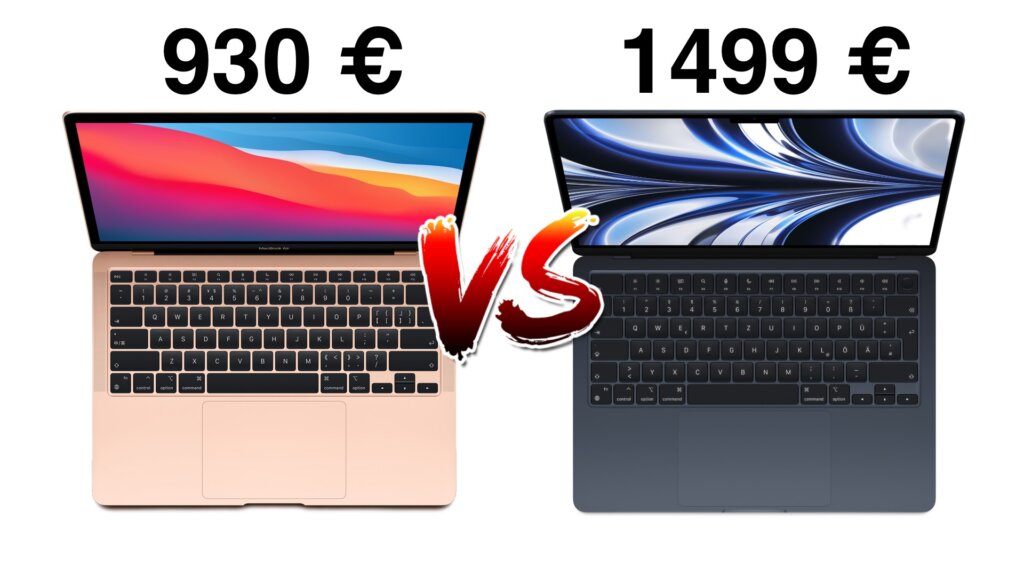 M1 vs. M2 MacBook Air