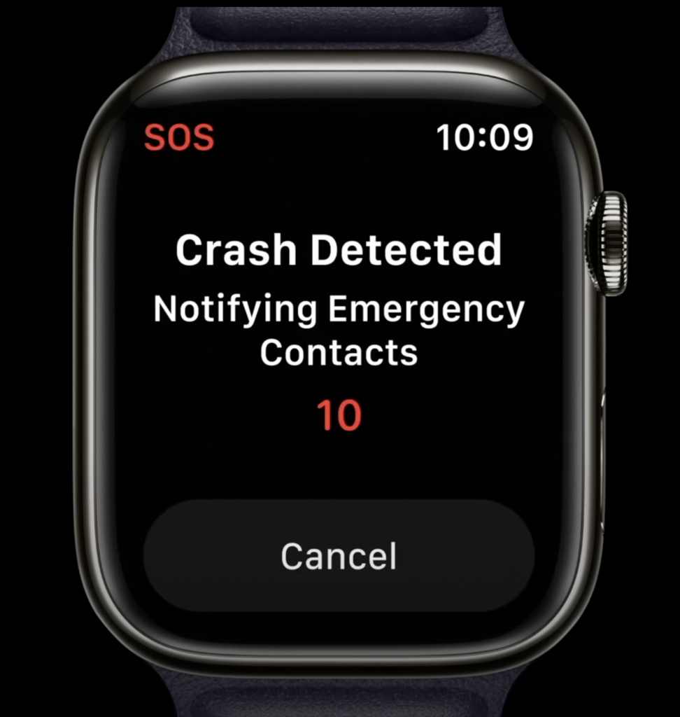 Unfallerkennung Apple Watch SE 2