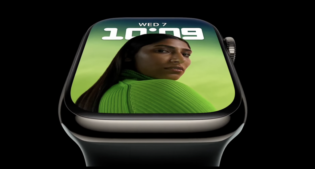 Apple Watch Series 8 Gehäuse und Display