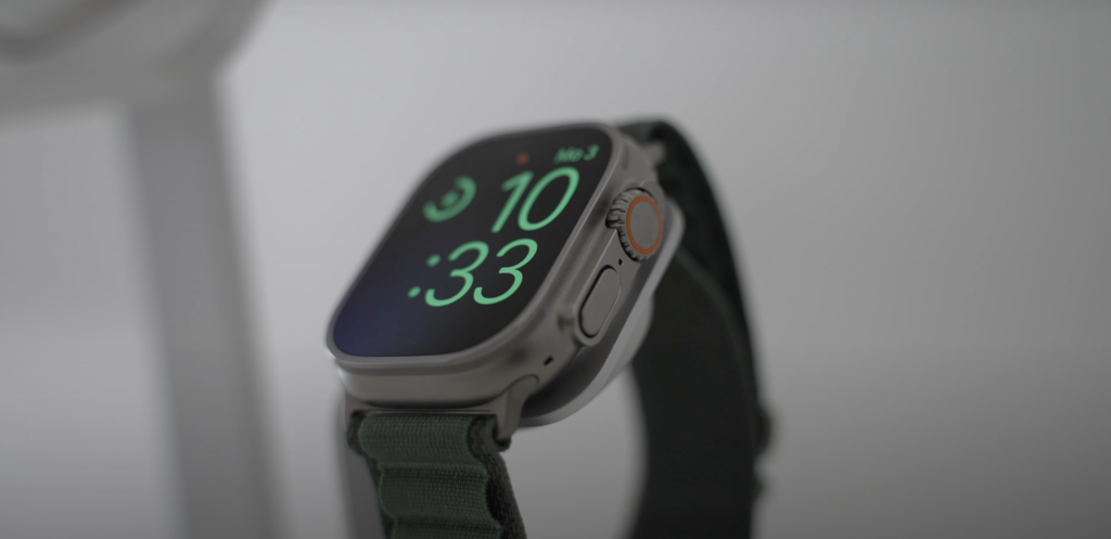 Apple Watch Ultra rechte Seitentasten