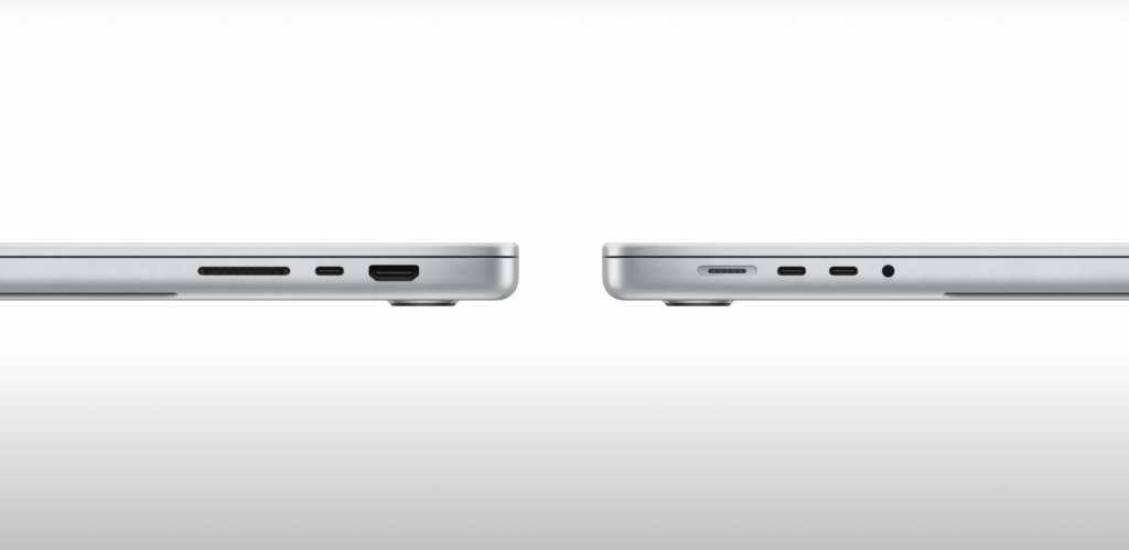 M2 MacBook Pro in 14 und 16 Zoll Anschlüsse